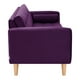 thumbnail image 5 of Sofa Retro 3c Felpa 05 Morado, 5 of 6