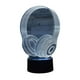 thumbnail image 1 of Lampara Ilusion 3D Audífonos 2 de 7 colores, Base touch, 1 of 6