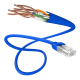 thumbnail image 3 of Cable Red UTP Cat6e RJ45 30m Par Trenzado Ethernet LAN Azul, 3 of 3