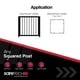 thumbnail image 4 of Bisagras para puertas Safetech TopKlik, cierre automático, tensión ajustable, 4 of 8