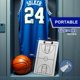 thumbnail image 3 of Portapapeles de Baloncesto Achiwish para Entrenadores, Pizarra de Borrado en Seco de Doble Cara, 3 of 7
