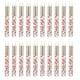 thumbnail image 3 of 20 Cepillos De Champú Para Pestañas, Limpiador Cosmético De Pestañas, Herramienta Removedora De Peeling, Rojo, 3 of 5