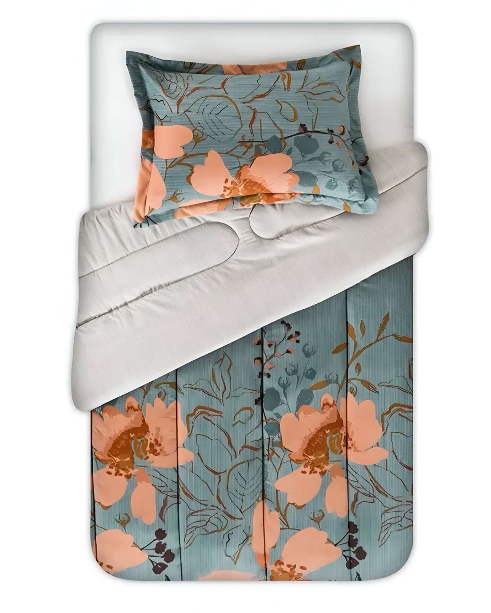 Plumón Estampado 1.5 Plazas American Family