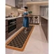 thumbnail image 1 of Set 2 Piezas Alfombra de Cocina Goma Antideslizante Diseño Estampado, 1 of 6