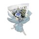thumbnail image 2 of Ramo De Flores De Punto Para El Día De La Madre Regalo De Hija E Hijo Para Boda Mujer Azul, 2 of 5