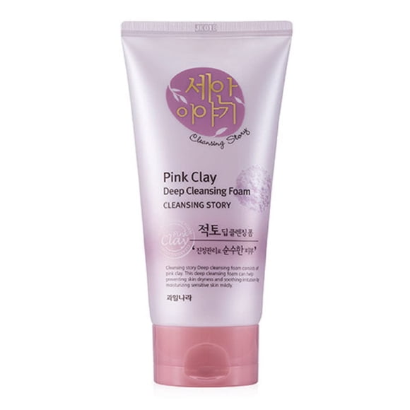 Limpiador facial Kwailnara Pink Clay Deep Foam