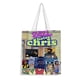 thumbnail image 1 of Everybody Still Hates Chris Bolso de tela con estampado de lienzo para mujer, bolsa de compras reutilizable y estética, con cremallera interior, regalo para mujer,40*40cm., 1 of 6