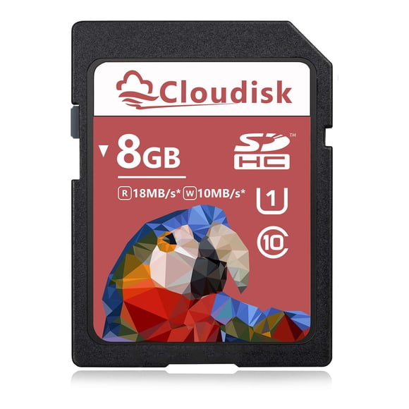 Tarjeta SD Cloudisk Tarjeta de memoria SDHC de 8 GB UHS-I U1 clase 10