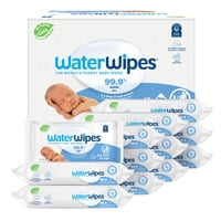 Toallitas Para Bebés Waterwipes Sin Plástico Originales Con 99,9% De Agua X720