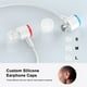 thumbnail image 3 of Auriculares intrauditivos con cancelación de ruido y sonido envolvente 3D, tres almohadillas de silicona, carcasa de aleación de aluminio y estuche para el casco de Quest 3-Blanco, 3 of 7