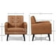 thumbnail image 4 of Poltrona Eco cuero Cafe Timra, 4 of 7