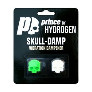 Antivibrador Prince Calavera Verde/Blanco