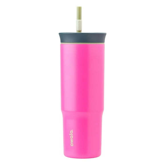 Vaso de viaje Owala de acero inoxidable de 710 ml con triple aislamiento