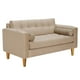 thumbnail image 2 of Sofa Retro 2c Felpa 04 Beige, 2 of 6