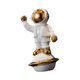 thumbnail image 1 of Figura Decorativa De Cosmonauta De Porcelana Para Sala De Estar, Adorno De Mesa, Moderno Y Elegante, 10,5x9x18cm, 1 of 5