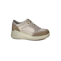 Degas - Zapatilla Cuero Danette Beige
