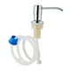 thumbnail image 3 of Cabezal De Bomba Dispensador De Jabón Para Fregadero De Acero Inoxidable Con Tubo De Silicona De Extensión Cromado, 3 of 3