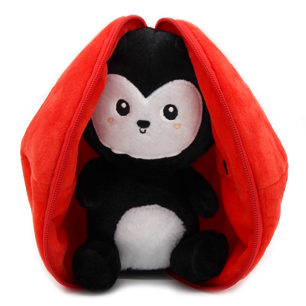 Flipetz - Peluche Reversible Comet La Chinita - Tomate