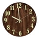 thumbnail image 5 of Reloj De Pared Luminoso Acrílico Moderno 12 '' Resplandor Silencioso En Reloj Oscuro Decoración Para El Hogar A, 5 of 5