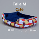 thumbnail image 2 of Cama Para Mascotas Espuma - Talla M (Tricolor CAFE), 2 of 3