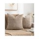 thumbnail image 1 of Set De Piecera + 2 Fundas Chenille 2 Plazas/King - Café, 1 of 1
