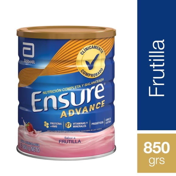 Nutrición Completa Advance Sabor Frutilla, 850 g