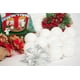 thumbnail image 2 of Pack 12 Esferas Navidad Bambalinas 6cm Adornos Para Arbolito BLANCO, 2 of 4
