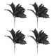 thumbnail image 1 of 4 Hojas De Helecho Artificial Persa, Arbustos De Plantas Para Jardín, Oficina, Compromiso, Color Negro, 1 of 3