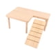 thumbnail image 2 of Plataformas Para Hámster Con Escalera Para Trepar Zona De Juegos Para Hámsteres Para Ratas Chinchilla Derecha, 2 of 3