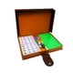 thumbnail image 4 of Juego De Viaje Mahjong Con Caja De Transporte Acrílico Para Noches De Juego Diversión En Casa Verde, 4 of 5