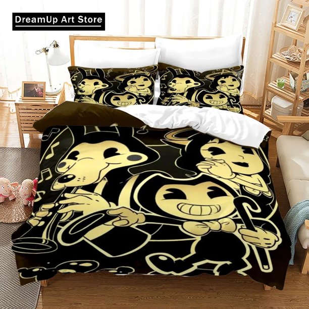 BENDY Bedding Set Cute Quilt Cover Bed Cover With Pillowcase Boys Adult Home Textile