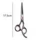thumbnail image 2 of Tijeras profesionales para cortar el cabello, longitud total de 6", para uso en peluquería y hogar., 2 of 5