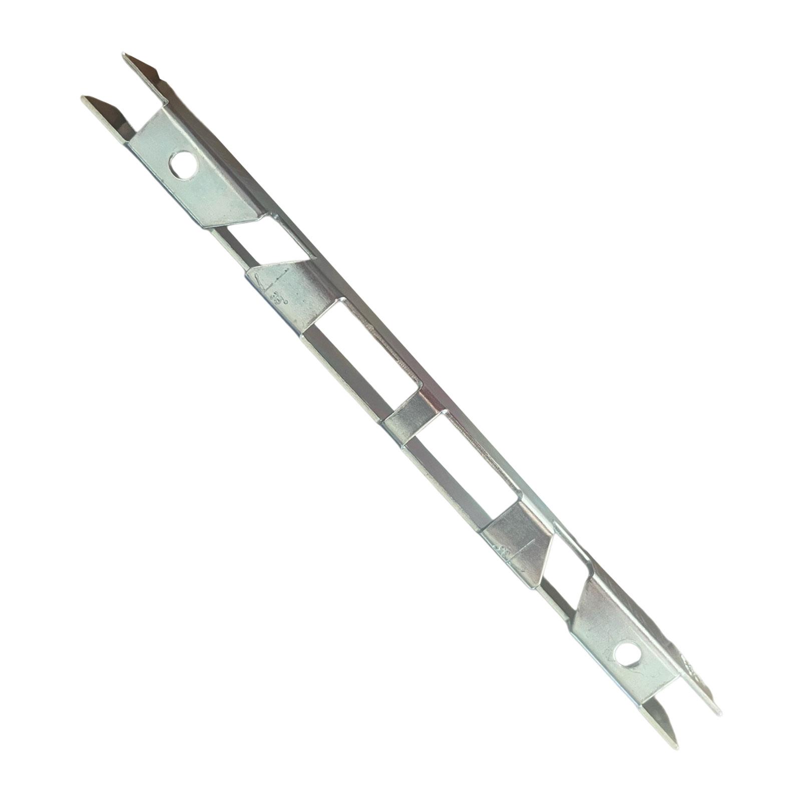 Magideal - Herramienta Guía De Lima De Calibre De Profundidad, Limpiador De Ranuras De Barra Guía De Piezas Estables Y Prácticas Para Interiores Y Patios Agrícol