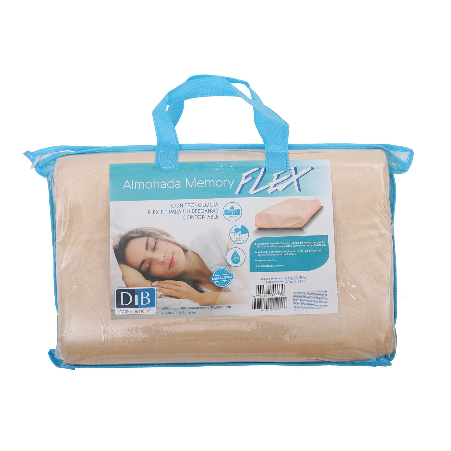 Dib - Almohada Memory Flex 47x030