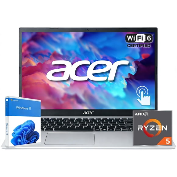 Laptop Acer Aspire 3 2026 con pantalla táctil de 15.6'' Ryzen 5 7520U