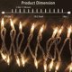 thumbnail image 2 of Luces navideñas HISHINY, 100 unidades, pequeñas, transparentes, 6,4 m, 2 of 5