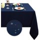 thumbnail image 1 of Mantel rectangular Obstal de microfibra 150 x 210 cm, color azul marino, 1 of 8