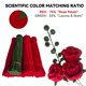 thumbnail image 4 of Kit de fabricación de rosas QABCYTA 700 piezas rojo y verde – Hazlo tú mismo, 4 of 7