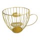 thumbnail image 3 of Soporte Multiusos Para Cápsulas De Café Con Forma De Taza De Alambre Para Mostrador De Barra De Café Dorado, 3 of 5