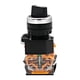 thumbnail image 1 of Selector Giratorio Redondo De 22 Mm 2 Posiciones 1NO1NC Enclavamiento LA38-11X/2 10A, 1 of 3