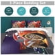 thumbnail image 3 of Cars Piston Cup Circuit Blue, Red, Lightning McQueen And Mater 3 Piece Toddler Thickening Bed Set - Comforter, 3 of 5