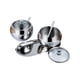 thumbnail image 4 of Tarros De Condimentos Con Bandeja, Bonitos Azucareros De Acero Para Buffets De Pimienta, Cafetería, 2 Uds., 4 of 5