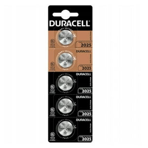 Pack 5 Pilas Cr 2025 Duracell Lithium