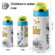 thumbnail image 2 of El Padrino Botella de Agua con Tapa Pop Top de Un Toque, Acero Inoxidable, a Prueba de Fugas, para Deportes, Botella Infantil azul 12 oz, 2 of 6