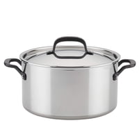 Olla Stock Kitchenaid Acero Inoxidable 5 Capas 8 Litros