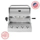 thumbnail image 1 of Parrilla A gas Empotrada 4 Quemadores + Spiedo con Motor®, 1 of 6