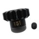 thumbnail image 1 of Engranaje del motor de acero 32dp 3.175mm 15t para 1/10 rc car, 1 of 5