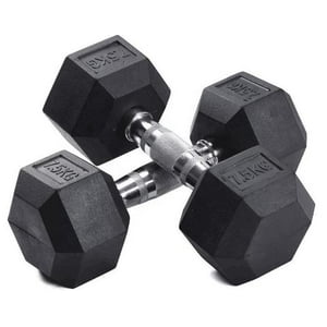 Soloferta - Mancuernas Hexagonales 7,5Kg Par