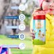 thumbnail image 5 of Karate SheepBotella de Agua con Tapa Pop Top de Un Toque, Acero Inoxidable, a Prueba de Fugas, para Deportes, Botella Infantil rosa 12 oz, 5 of 6