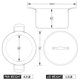 thumbnail image 3 of Olla Heritage Steel 8 L 5 capas de acero inoxidable, 3 of 8